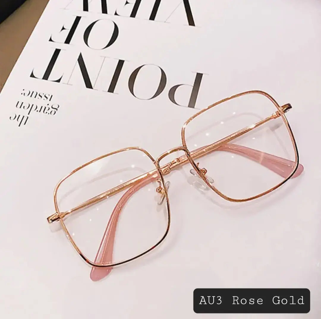 AU3 Rose Gold Photochromic Glasses — Rose Gold option