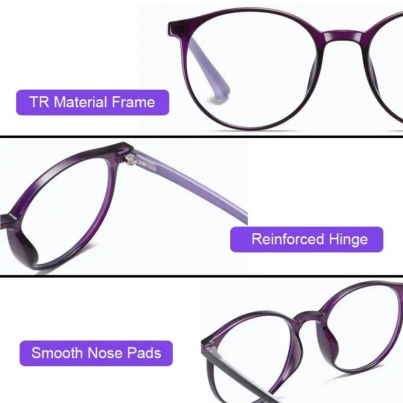 Lightweight Round Reading Glasses — view 9
