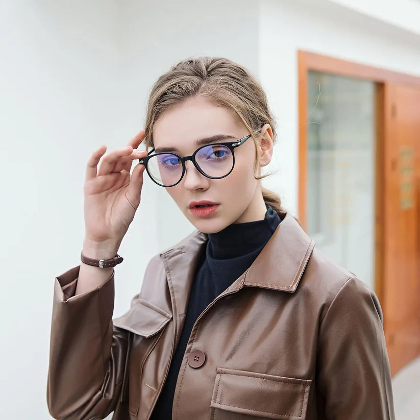 Round Anti-Radiation Glasses — view 6