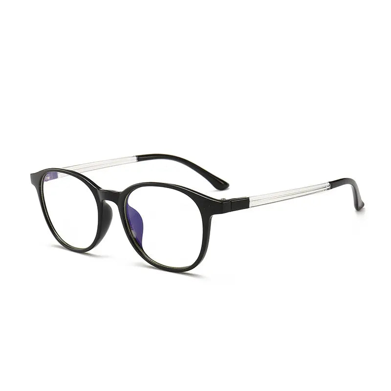 Unisex Round Blue Light Glasses — view 1
