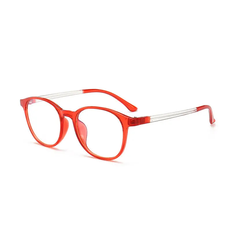 Unisex Round Blue Light Glasses — view 2