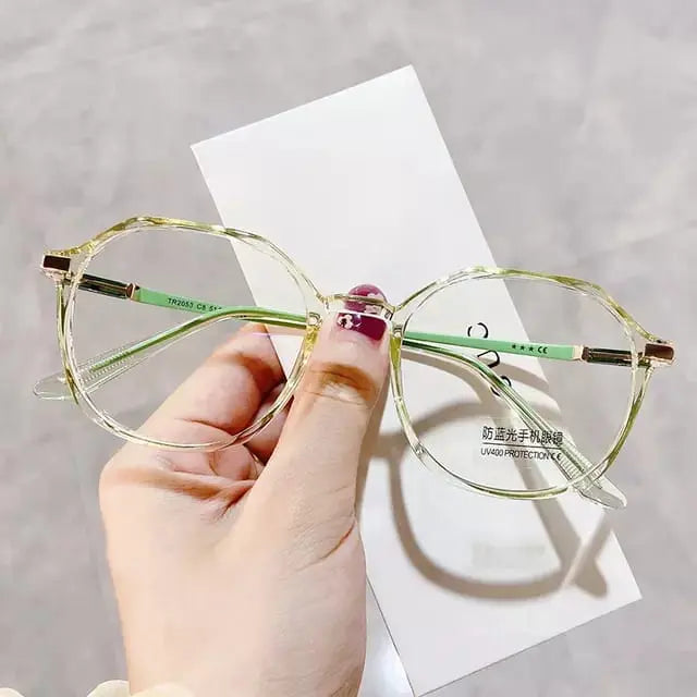 Pink Round Anti-Radiation Glasses — view 8