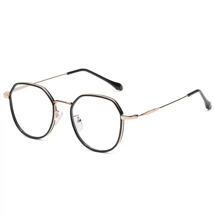 Geometric Metal Anti-Radiation Glasses — view 7