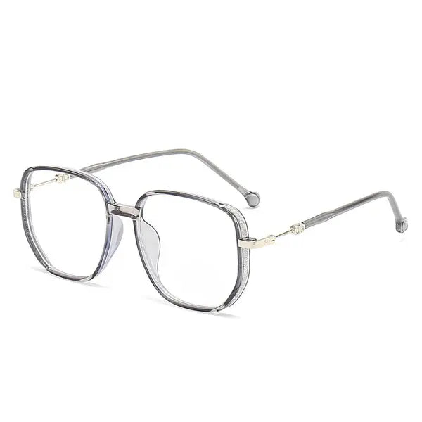 Geometric Metal Anti-Radiation Glasses — view 1
