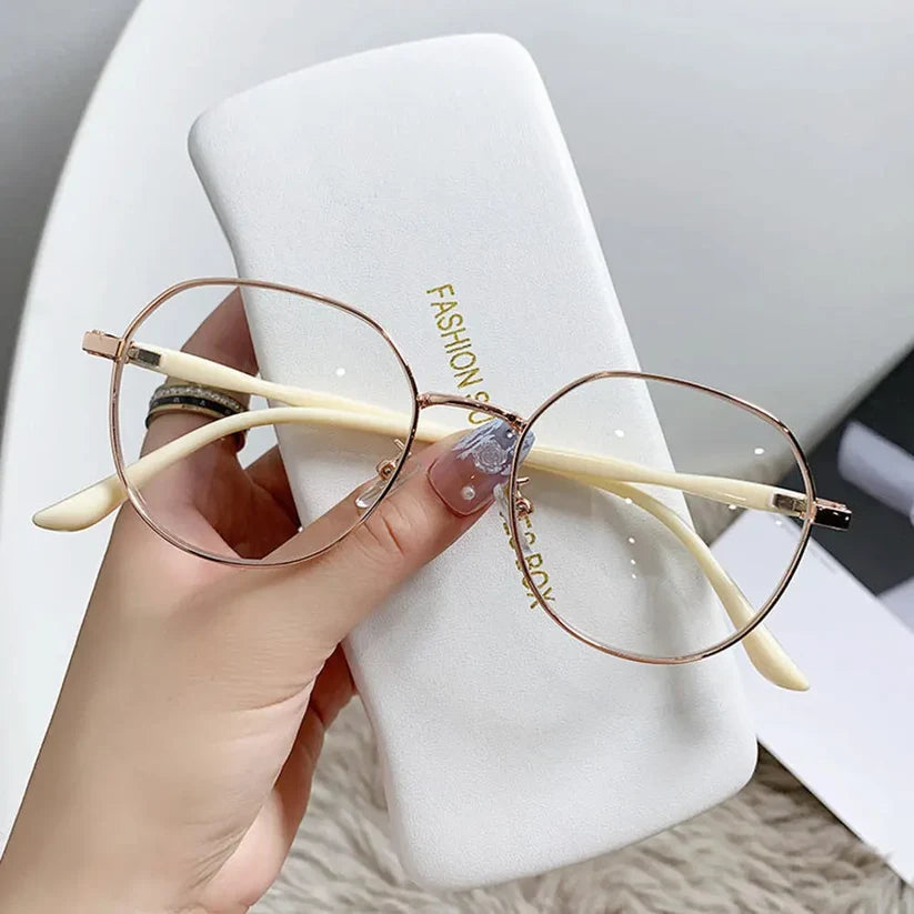 Round Metal Anti-Radiation Glasses — view 10