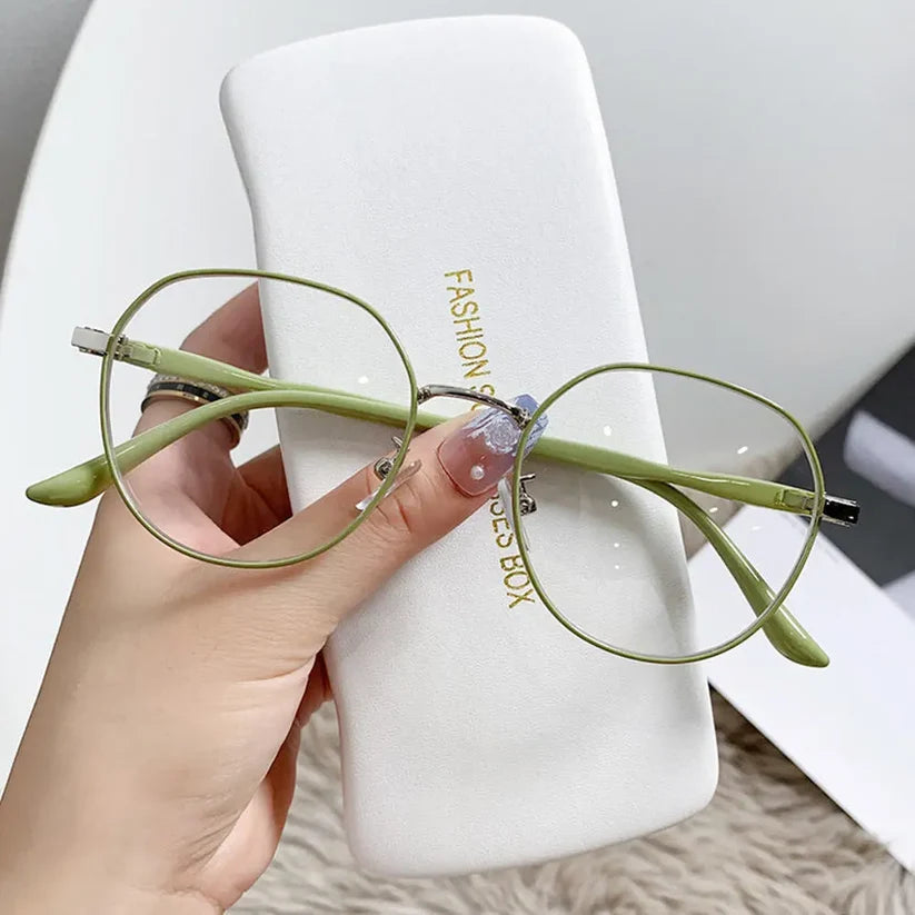 Round Metal Anti-Radiation Glasses — view 12