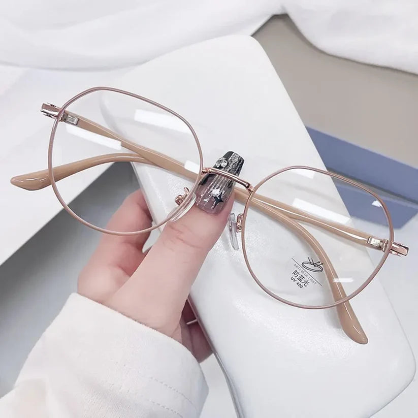 Round Metal Anti-Radiation Glasses — view 6