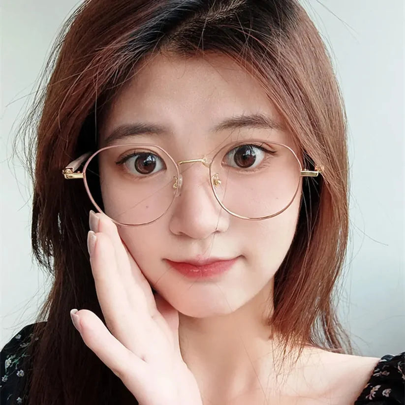 Round Metal Anti-Radiation Glasses — view 8