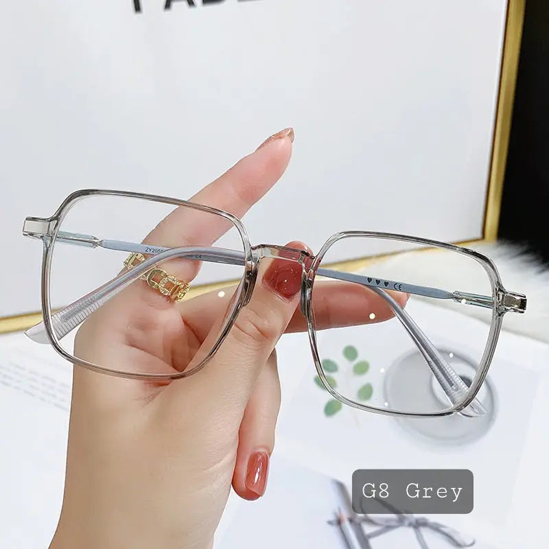 Oversized Square Anti-Radiation Glasses UAE — view 3