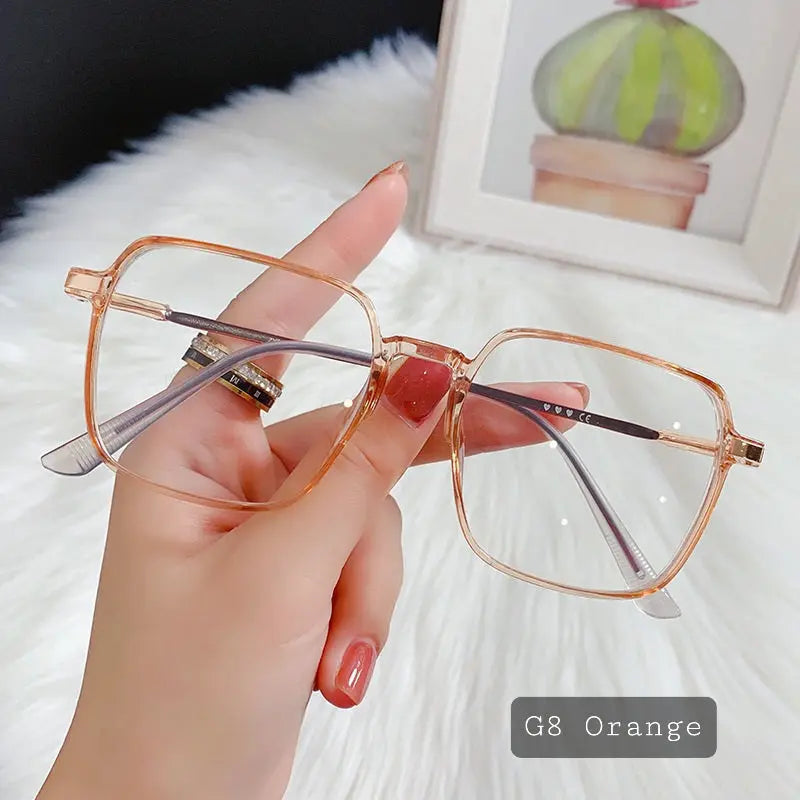 Oversized Square Anti-Radiation Glasses UAE — view 4