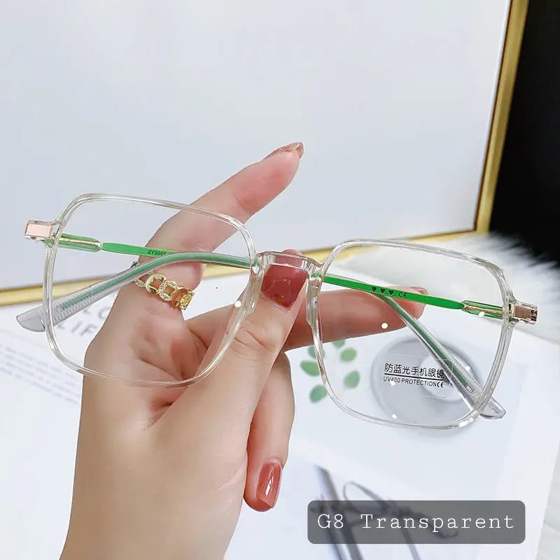 Oversized Square Anti-Radiation Glasses UAE — view 6