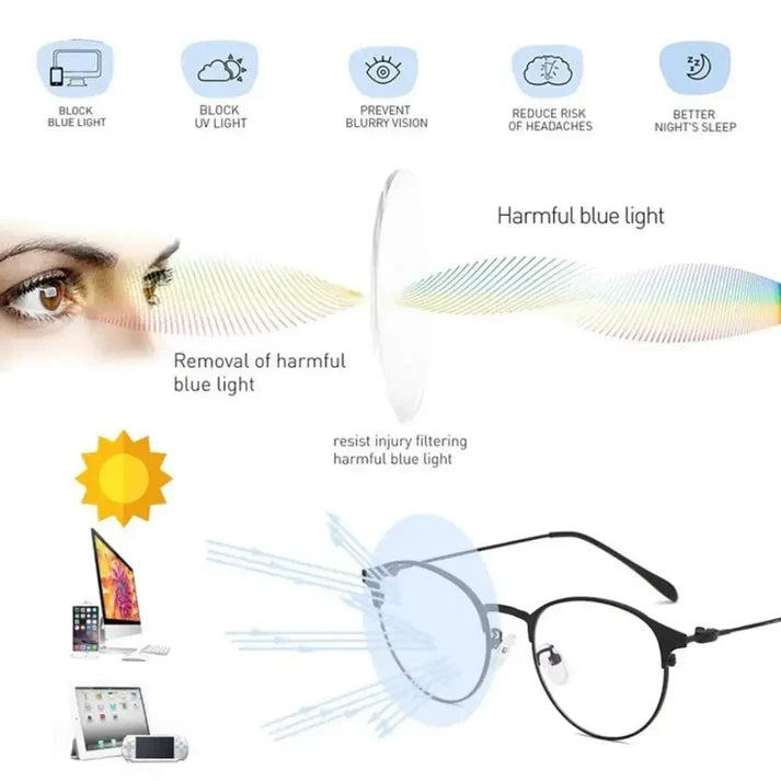 Round Photochromic Glasses UAE — view 4