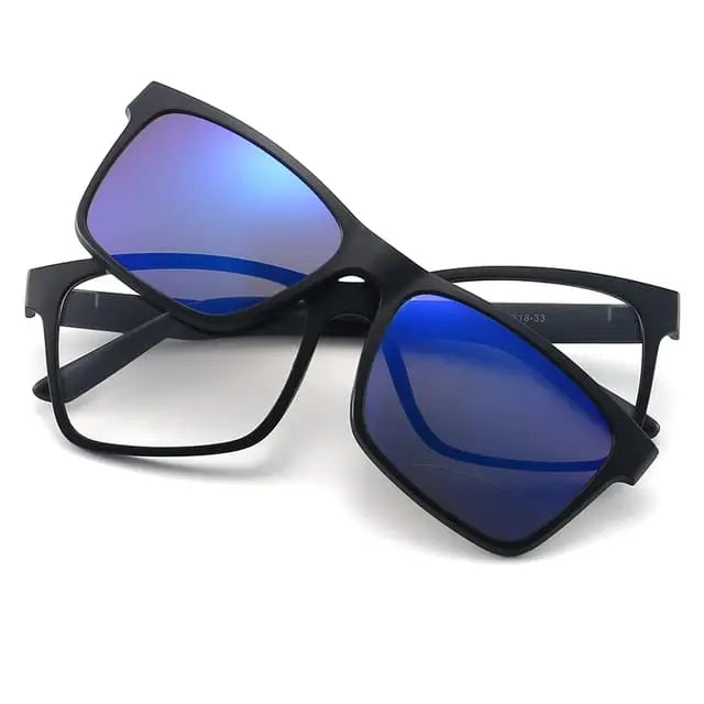 5-in-1 Magnetic Clip-On Sunglasses UAE — view 3