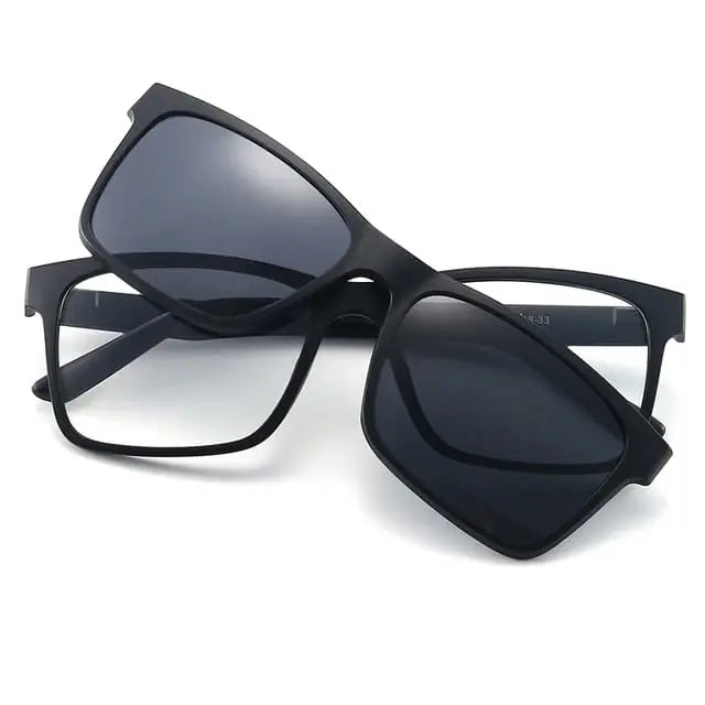 5-in-1 Magnetic Clip-On Sunglasses UAE — view 4