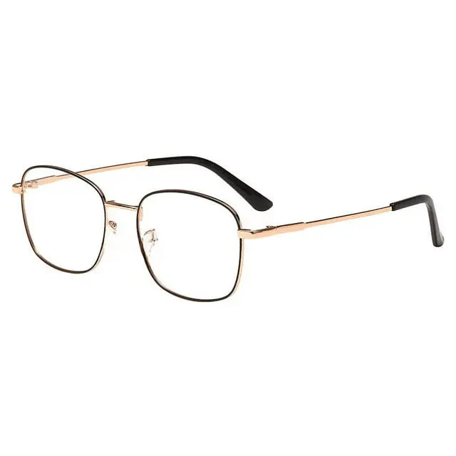 CG2 Metal Square Photochromic Glasses — Gold Black option