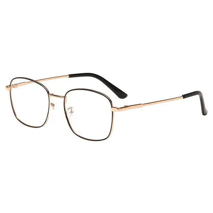 CG2 Metal Square Photochromic Glasses — Gold Black option