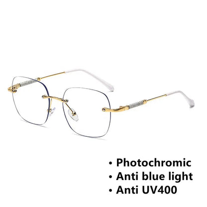Rimless Plain Photochromic Glasses — supplier detail view 3