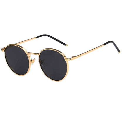SU1 Gold Round Sunglasses — supplier detail view 1