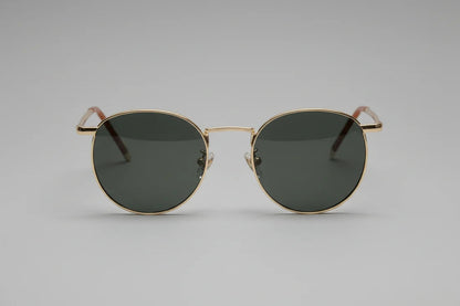 SU1 Gold Round Sunglasses — supplier detail view 4