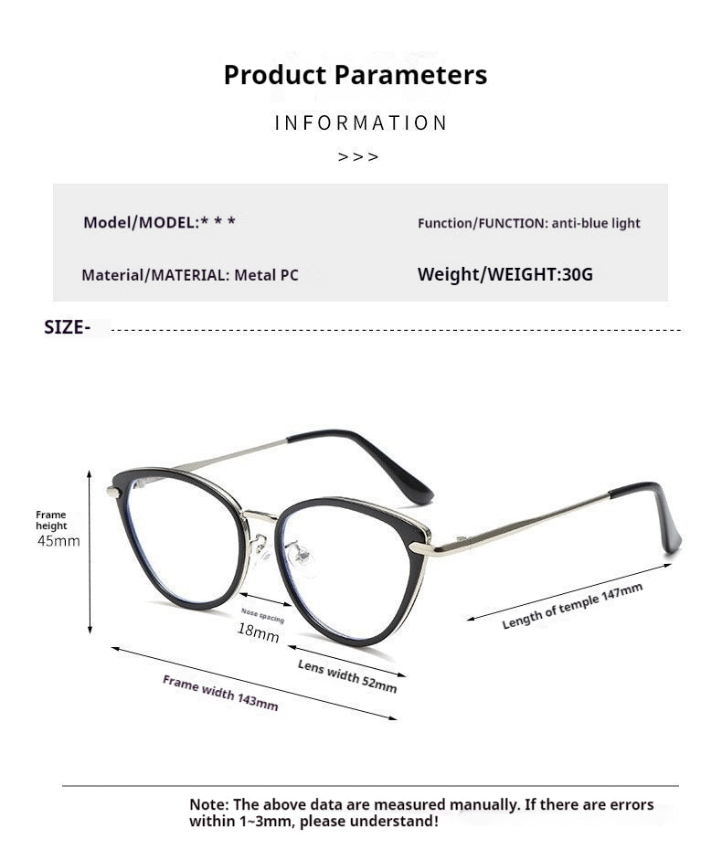 U10 Cat-Eye Photochromic Glasses — supplier detail view 5